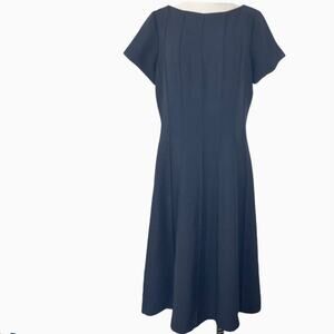 Fit & flare little black dress, NEW womens size 10 midi from JS Collections